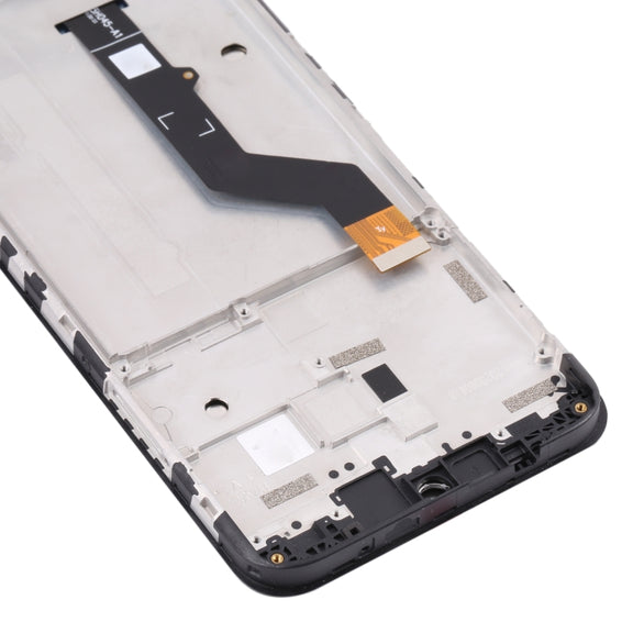 OEM LCD Screen For Lenovo K12 Note Digitizer Full Assembly with Frame (Black)