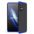 For Samsung Galaxy A23 GKK Three Stage Splicing Full Coverage PC Phone Case(Black Blue) - Galaxy Phone Cases by GKK | Online Shopping South Africa | PMC TechLife | Buy Now Pay Later Mobicred