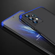 For Samsung Galaxy A23 GKK Three Stage Splicing Full Coverage PC Phone Case(Black Blue)