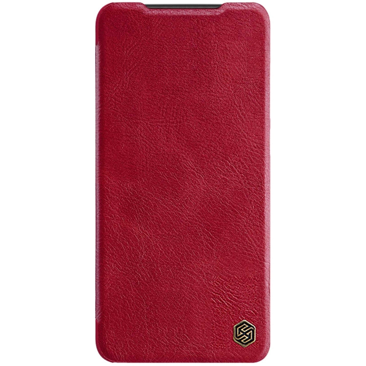 For Xiaomi Redmi Note 11 Global NILLKIN QIN Series Crazy Horse Texture Leather Case(Red)