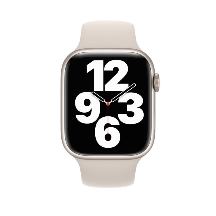 Silicone Watch Band For Apple Watch 46mm / 49mm / 45mm / 44mm(Starlight)