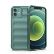 For iPhone 12 Magic Shield TPU + Flannel Phone Case(Dark Green) - free shipping - PMC TechLife - Order now!