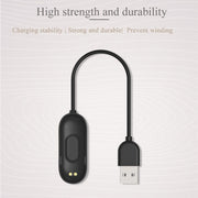 For Xiaomi Mi Band 4 Mijobs Watch Charging Cable, Length��� 25cm(Black)