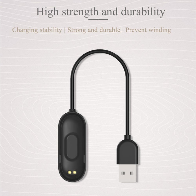 For Xiaomi Mi Band 4 Mijobs Watch Charging Cable, Length��� 25cm(Black)