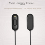 For Xiaomi Mi Band 4 Mijobs Watch Charging Cable, Length��� 25cm(Black)