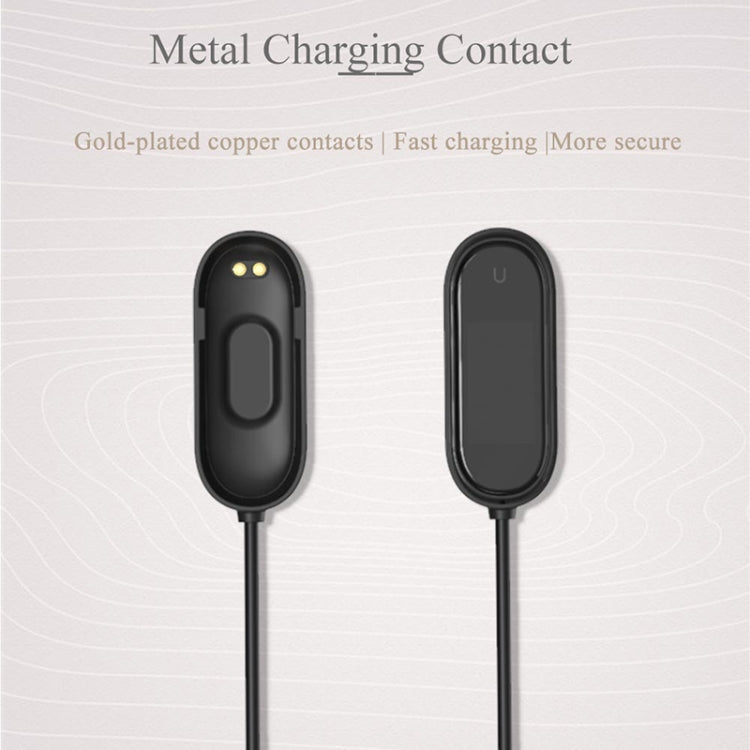 For Xiaomi Mi Band 4 Mijobs Watch Charging Cable, Length��� 25cm(Black)