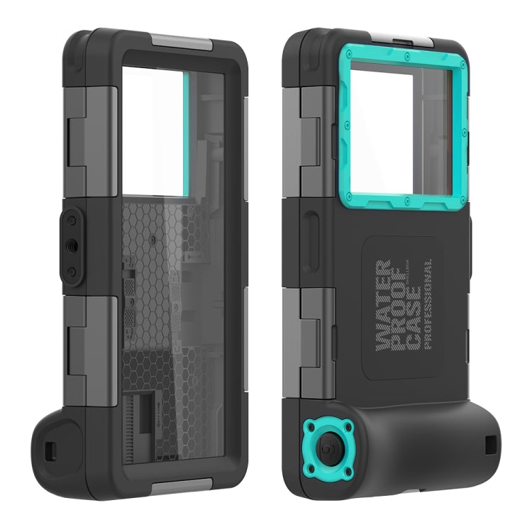 RedPepper 2nd Generation Diving Water-resistant Protective Case, Water-resistant depth: 15m(Black + Blue)