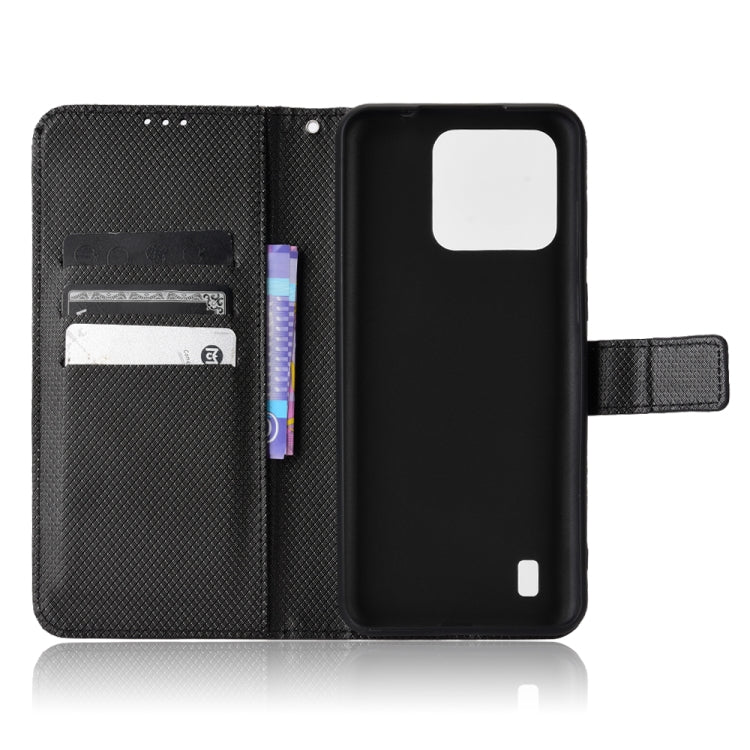For Blackview A55 Pro Diamond Texture Leather Phone Case(Black)
