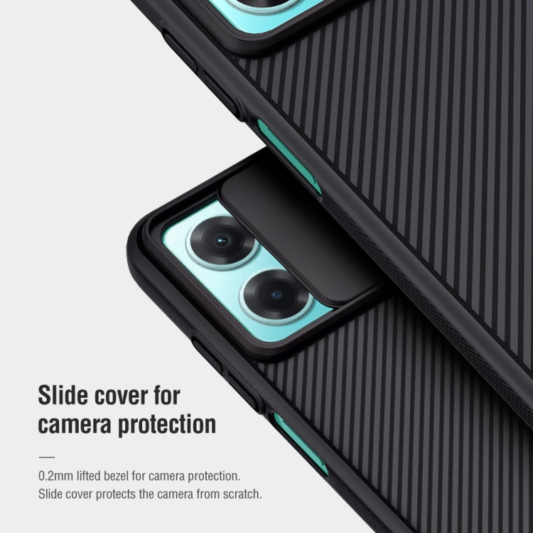 For Xiaomi Redmi Note 11E 5G / Redmi 10 5G NILLKIN Black Mirror Series Camshield PC Phone Case(Black)