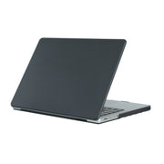 Dot Texture Double Sided Tanned Laptop Case For MacBook Pro 14.2 inch A2442 2021(Black)