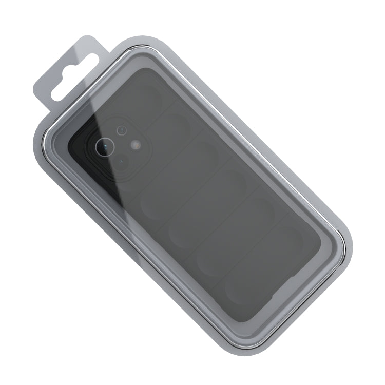 For Xiaomi Mi 11 Magic Shield TPU + Flannel Phone Case(Black)
