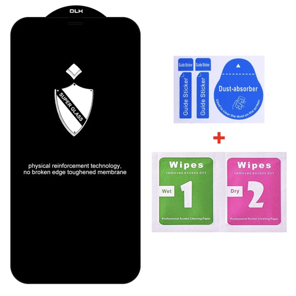 For iPhone 11 / XR Shield Arc Tempered Glass Film