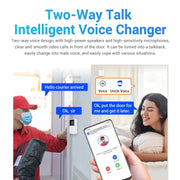 ESCAM X3 Smart Doorbell Camera Support Mobile APP & Two-way Voice & Cloud Storage