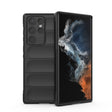For Samsung Galaxy S22 Ultra 5G Magic Shield TPU + Flannel Phone Case(Black) - Galaxy S22 Ultra 5G Cases by PMC TechLife | Online Shopping South Africa | PMC TechLife | Buy Now Pay Later Mobicred