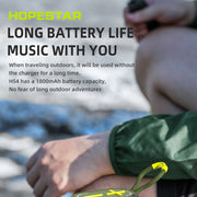HOPESTAR H54 RGB Light TWS Water-resistant Wireless Bluetooth Speaker(Grey)