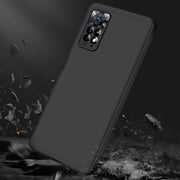 For Xiaomi Redmi Note 11 Pro 4G / 5G Global GKK Three Stage Splicing Full Coverage PC Case(Black)