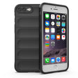 For iPhone SE 2022 / SE 2020 / 8 / 7 Magic Shield TPU + Flannel Phone Case(Black) - iPhone SE 2022 / 2020 / 8 / 7 Cases by PMC TechLife | Online Shopping South Africa | PMC TechLife | Buy Now Pay Later Mobicred