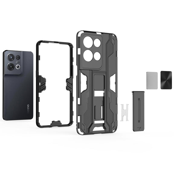 For OPPO Reno8 Pro 5G Supersonic PC + TPU Shock-proof Phone Case(Green)