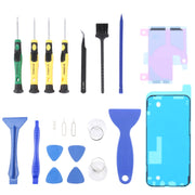 JIAFA JF-8182 21 in 1 Battery Adhesive + LCD Frame Water-resistant Adhesive + Repair Tool Set For iPhone 13 Pro Max