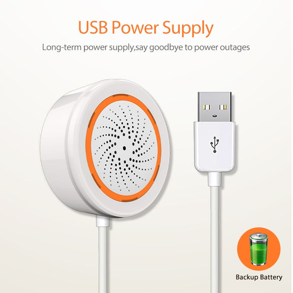 NEO NAS-AB02B ZigBee USB Siren Alarm Sensor