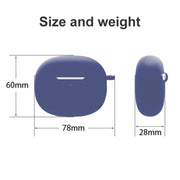 For Redmi Buds 4 Pro Silicone Earphone Protective Case(Black)
