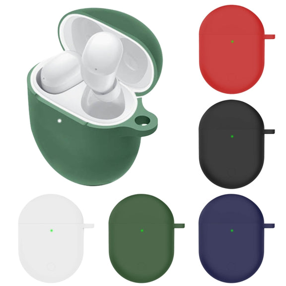 For Redmi Buds4 Silicone Earphone Protective Case(Red)