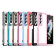 For Samsung Galaxy Z Fold4 5G Colorful Series Acrylic + TPU Phone Case(Black)