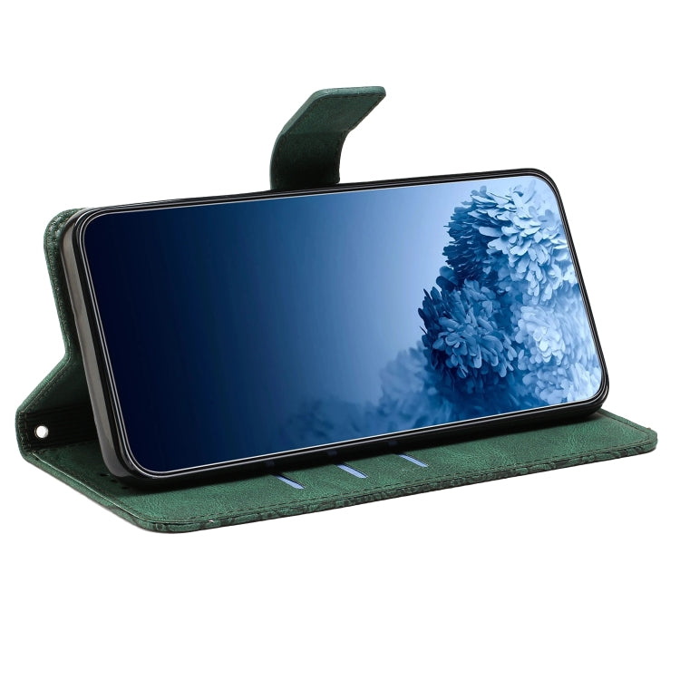 For Xiaomi Redmi Note 8 Mandala Embossed Flip Leather Phone Case(Green)