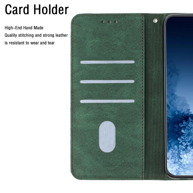 For Xiaomi Redmi Note 8 Mandala Embossed Flip Leather Phone Case(Green)