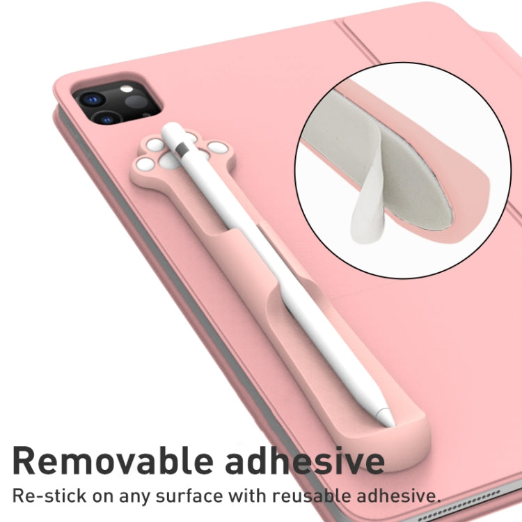 Stylus Silicone Magnetic Cartoon Pen Holder For Apple Pencil 1/2(Pink Magic Wand)
