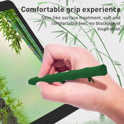 LOVE MEI Bamboo Liquid Silicone Gel Stylus Pen Protective Case For Apple Pencil 2(Light Green)