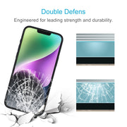 For iPhone 14 Plus 10pcs 0.26mm 9H 2.5D Tempered Glass Film