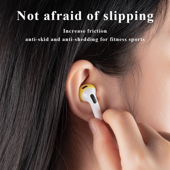 Ear Cap Silicone Protective Case for AirPods 3(Light Purple)