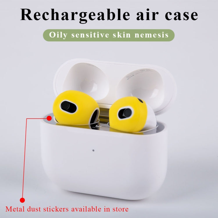 Ear Cap Silicone Protective Case for AirPods 3(Red)