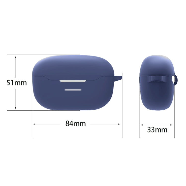 Bluetooth Earphone Silicone Protective Case For JBL Endurance Race(Dark Blue)