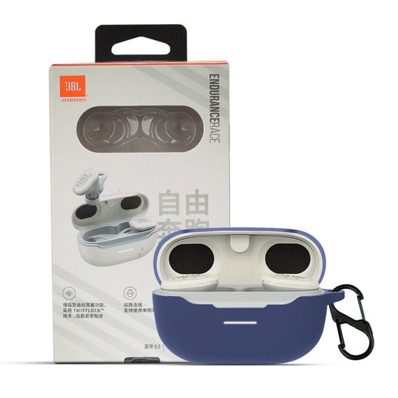 Bluetooth Earphone Silicone Protective Case For JBL Endurance Race(Dark Blue)