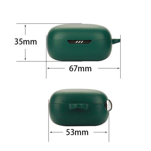 Bluetooth Earphone Silicone Protective Case For JBL Live Free 2 TWS(Dark Blue)