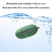 For Beats Fit Pro Wireless Earphone Silicone Protective Case(Dark Green)