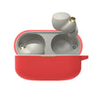 For Sony WF-1000XM4 Wireless Earphone Silicone Protective Case(Red) - Sony Earphone Case by PMC TechLife | Online Shopping South Africa | PMC TechLife