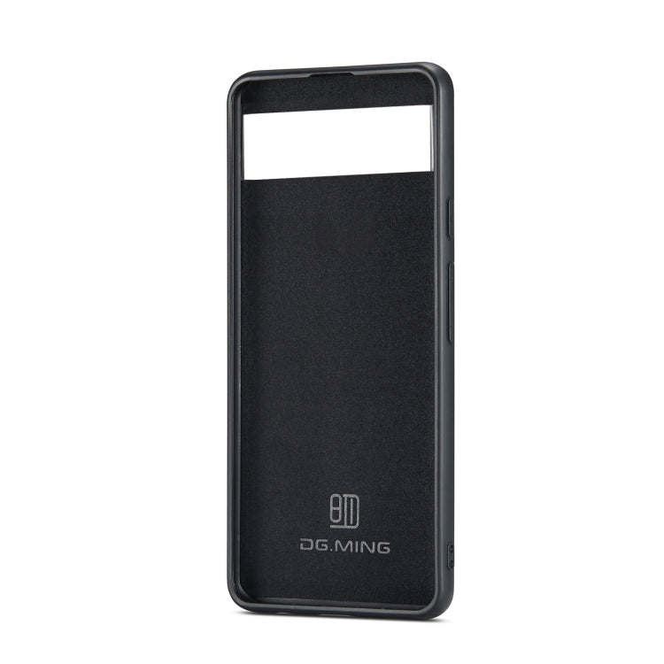 For Google Pixel 7 Pro 5G DG.MING M2 Series 3-Fold Multi Card Bag Phone Case(Black)