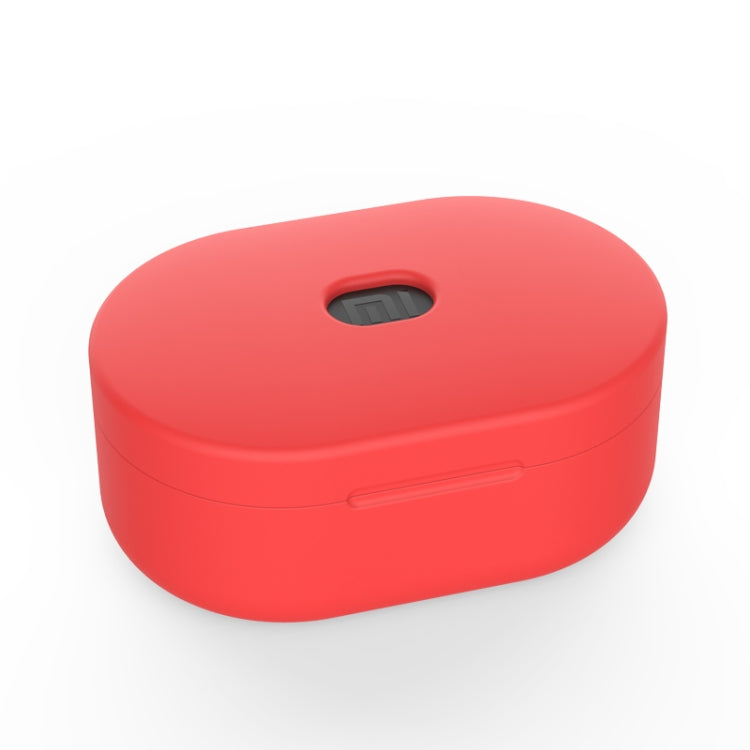 Bluetooth Earphone Silicone Case For Redmi AirDots(Red)