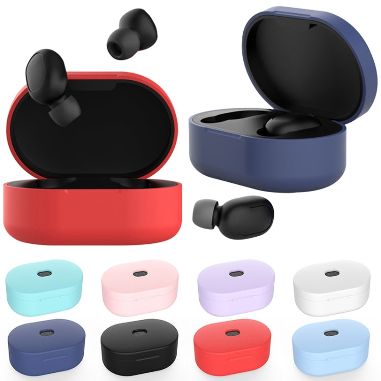 Bluetooth Earphone Silicone Case For Redmi AirDots(Red)