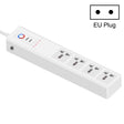 ZigBee 10A SM-SO306-M 4 Holes + 2 USB Multi-purpose Smart Power Strip(EU Plug) - Smart Socket by PMC TechLife | Online Shopping South Africa | PMC TechLife