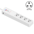 WiFi 10A SM-SO306-M 4 Holes + 2 USB Multi-purpose Smart Power Strip(UK Plug) - Smart Socket by PMC TechLife | Online Shopping South Africa | PMC TechLife