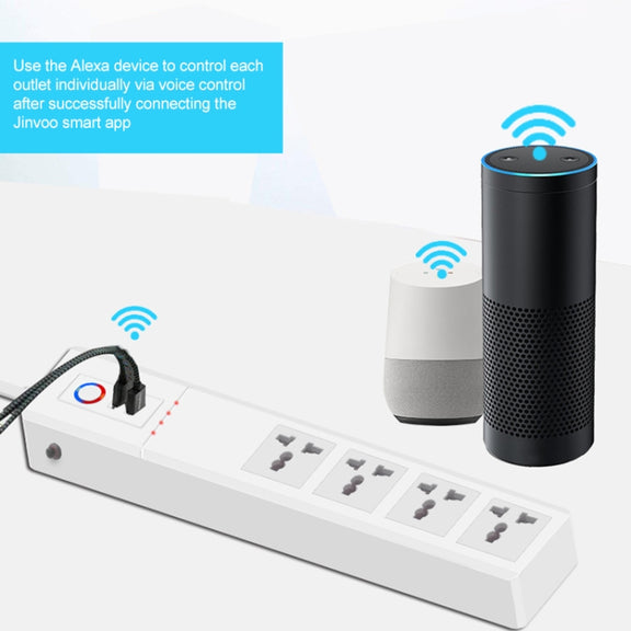 WiFi 10A SM-SO306-M 4 Holes + 2 USB Multi-purpose Smart Power Strip(AU Plug)