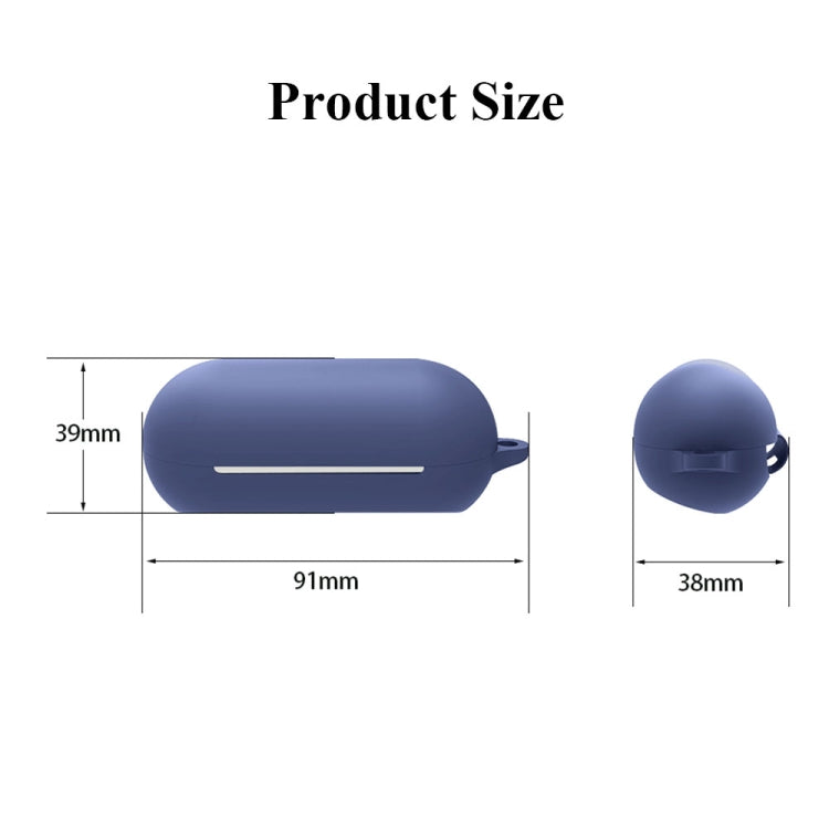 Bluetooth Earphone Silicone Case For Sony WF-C500(Dark Green)