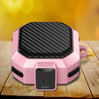 For Samsung Galaxy Buds Live/Buds Pro/Buds 2/2 Pro Anti-fall Earphones Case with Switch (Black Pink) - Samsung Earphone Case by PMC TechLife | Online Shopping South Africa | PMC TechLife