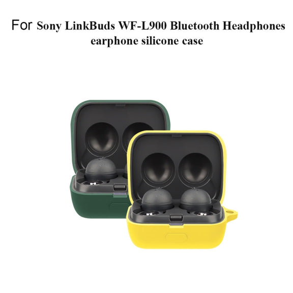 Bluetooth Earphone Silicone Protective Case For Sony LinkBuds WF-L900-2(Navy Blue)