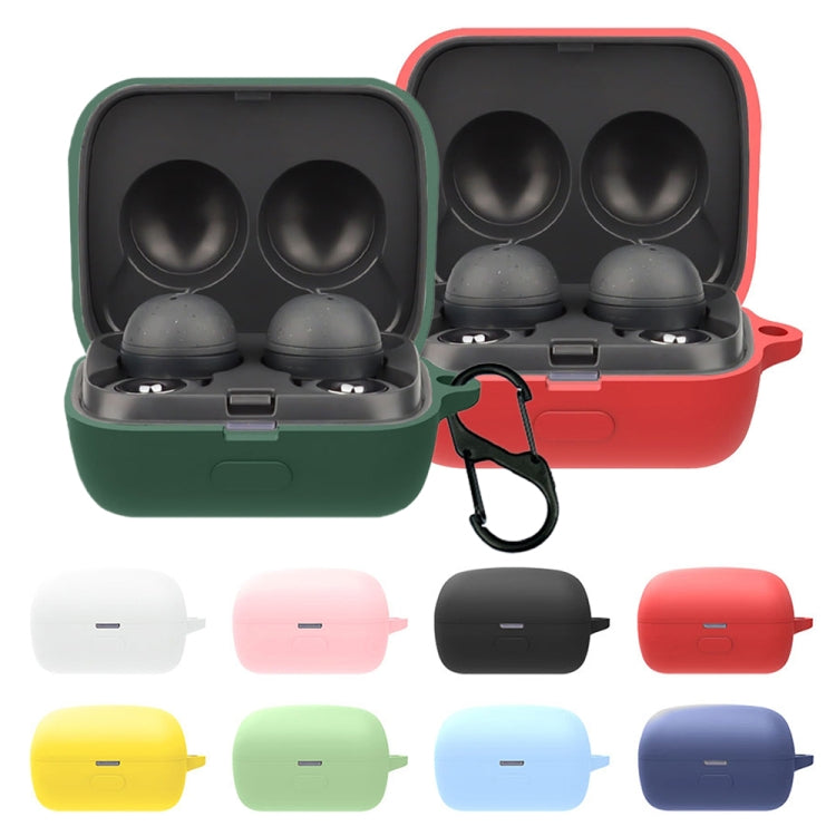 Bluetooth Earphone Silicone Protective Case For Sony LinkBuds WF-L900-2(Yellow)