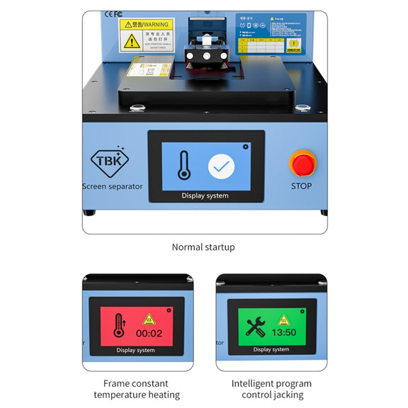 TBK 288  Built-in Pump Vacuum Automatic Intelligent Control Screen Removal Tool, EU Plug